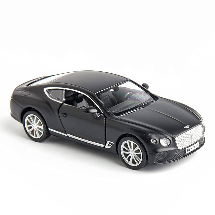 ベントレー ミニカー 3台セット Bentley コンチネンタル GT 1/24 ミニカー 全3色 ライト点灯